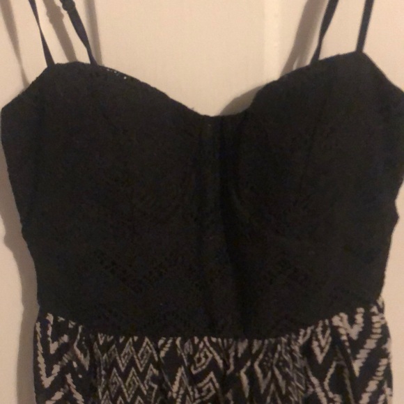 Black and white summer dress - Picture 2 of 2